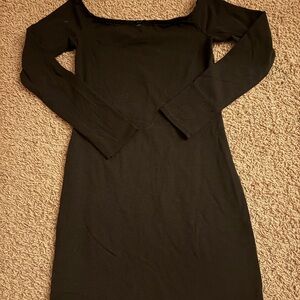 Wild Fable Black Long Sleeve Dress